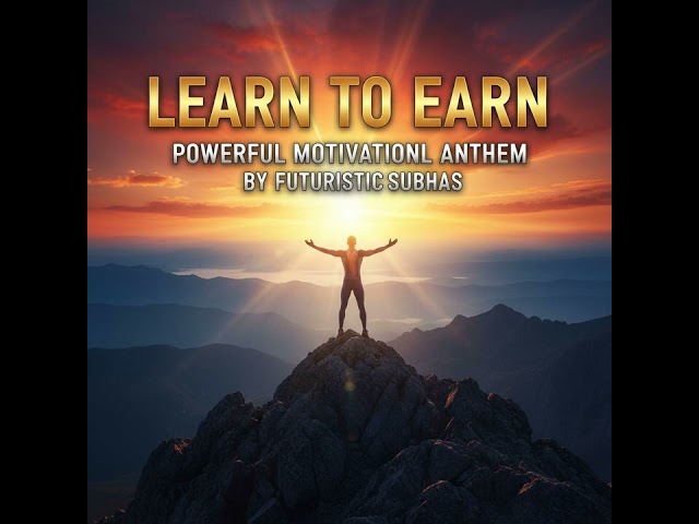 Learn To Earn: Powerful Motivational Anthem By FuturisticSubhas To Inspire Success #LearnToEarn 