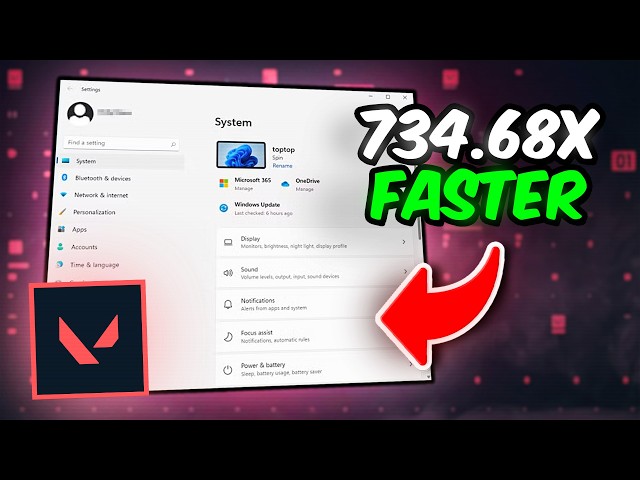 ULTIMATE Windows Optimization for VALORANT 2026 (Boost FPS, Lower Input Delay)