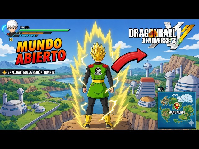 DRAGON BALL XENOVERSE 3 OPEN WORLD WHAT EVERYONE ASKED FOR
