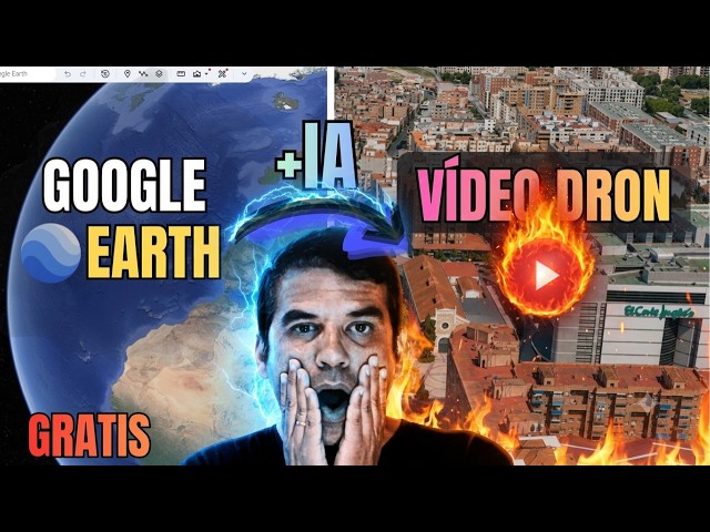 From Google Earth to CINEMATIC! Create consistent AI drone videos from any location (FREE)