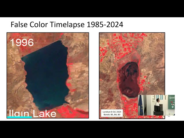 FOSS4GE 2025 | Assessing long-term hydrological dynamics and water quality using Google Earth ...