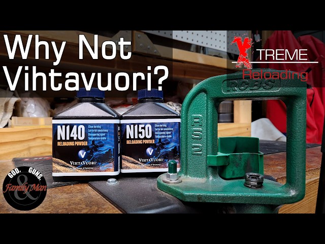 Why Not Use Vihtavuori N140 or N150 for 308? (EXTREME RELOADING ep.08)