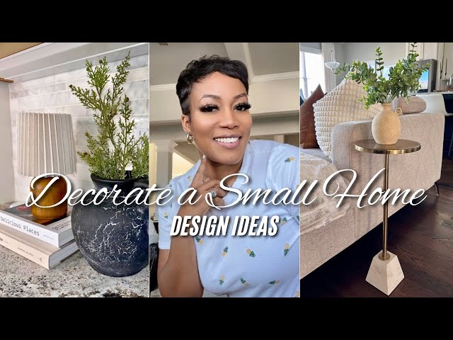 How to Decorate a Small Home or Space on a Budget | Easy & Stylish Home Decor Ideas @tiahnamrose