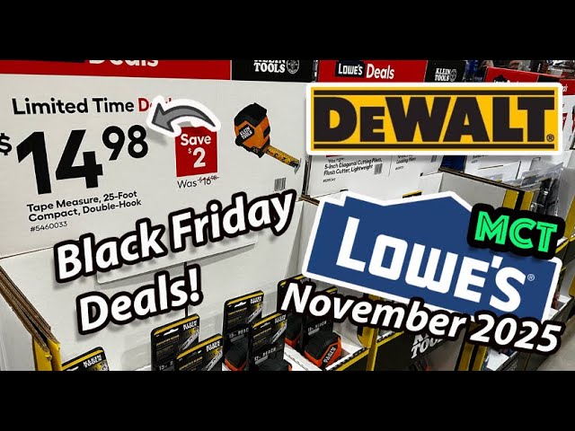 Black Friday Tool Deals at Lowe's