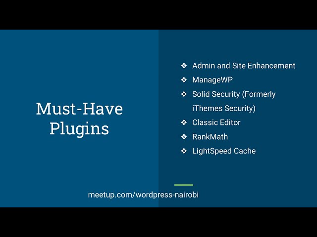 Must-Have WordPress Plugins for Every Website