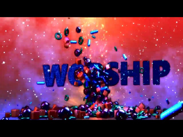Cool Dynamic WORSHIP Animation - Easyworship, MediaShout -  elijagod