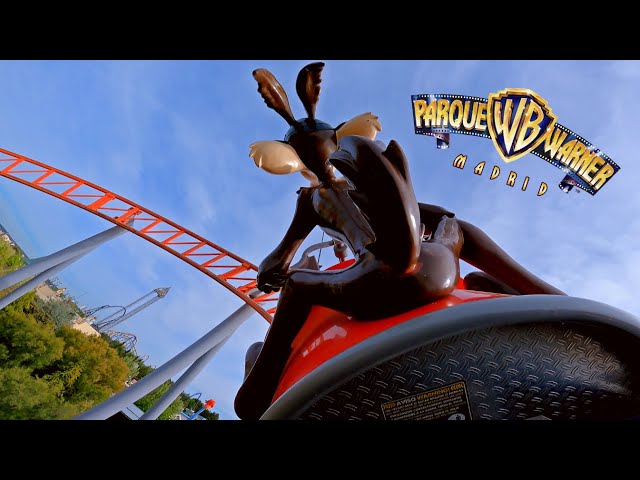 CORRECAMINOS BIP BIP 🎢 OnRide (POV) | Parque Warner Madrid 2026  (España)
