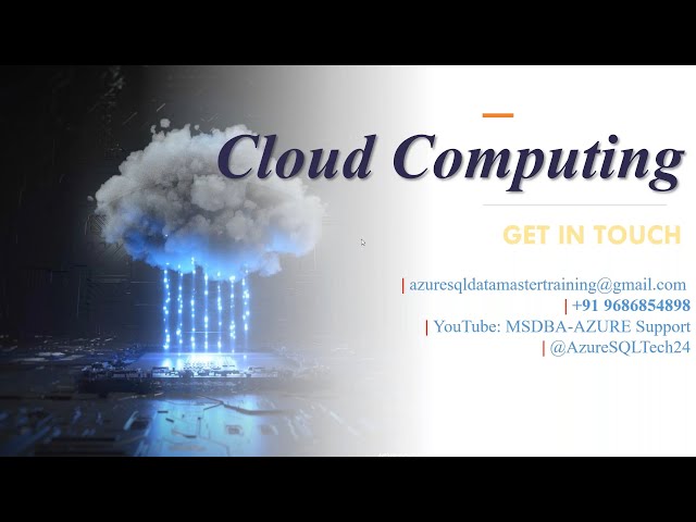 Module1: Cloud Computing & Azure Introduction Demo