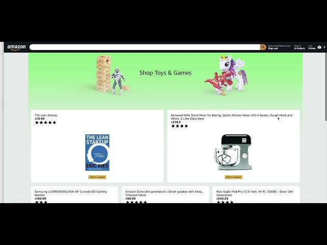 Amazon clone app