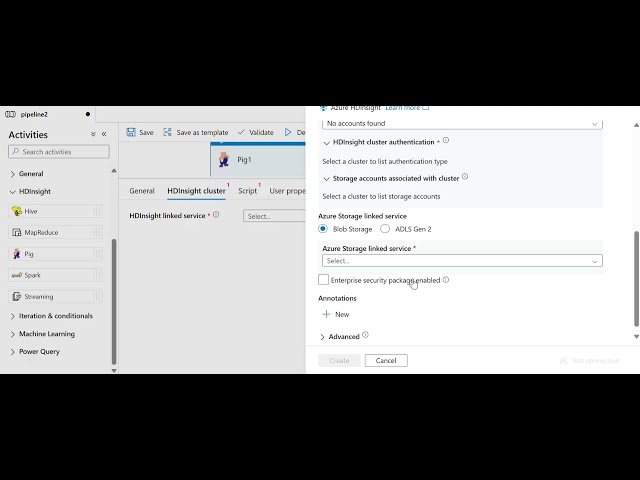 MapReduce | Pig | Spark | Streaming Activities | Azure | Adf