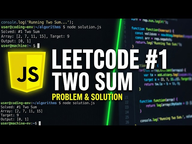 Comeback + Two Sum - LeetCode 1 - JavaScript Solution