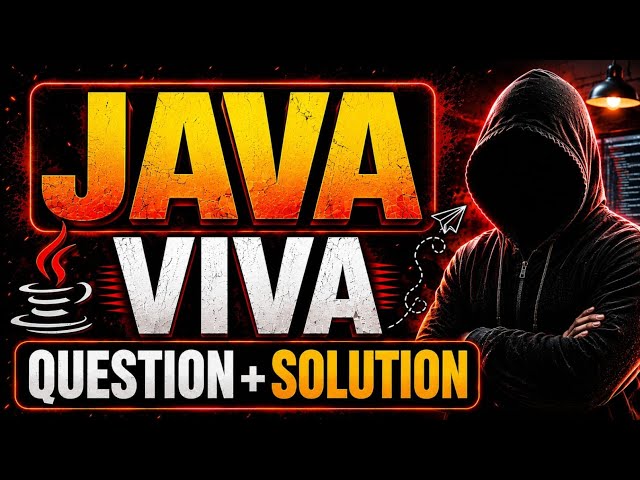 JAVA VIVA Most Important Questions and answers ❤️🔥 