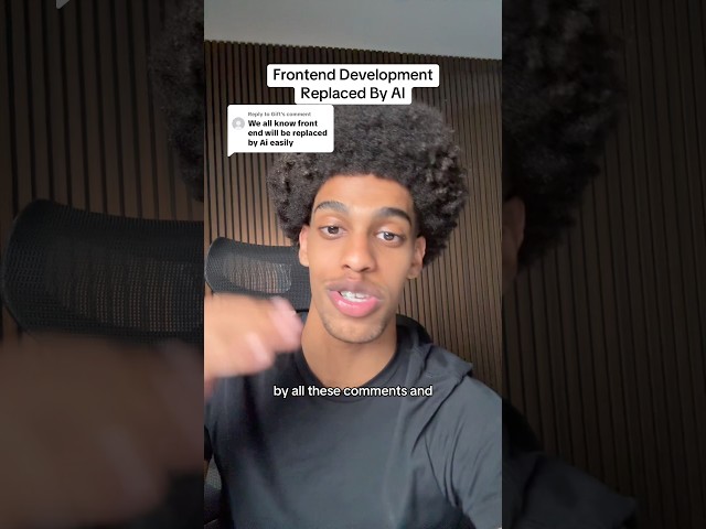 Frontend Development Replaced By AI??