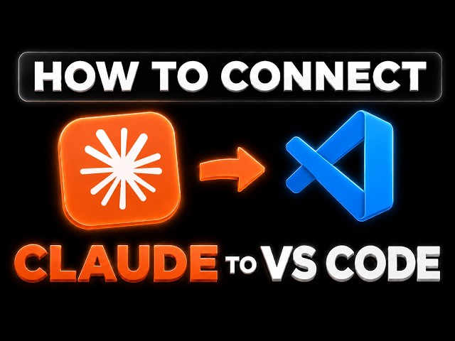 Cómo usar Claude Code en VS Code - ¡Cómo conectar Claude a VS Code! (Instalar Claude en VS Code)
