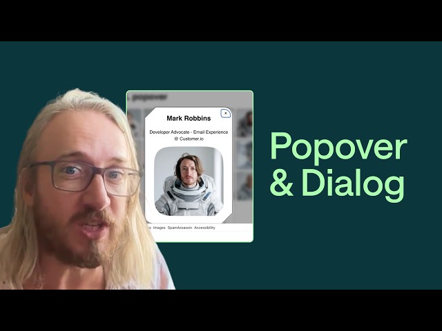 Does it Email? Popover/Dialog