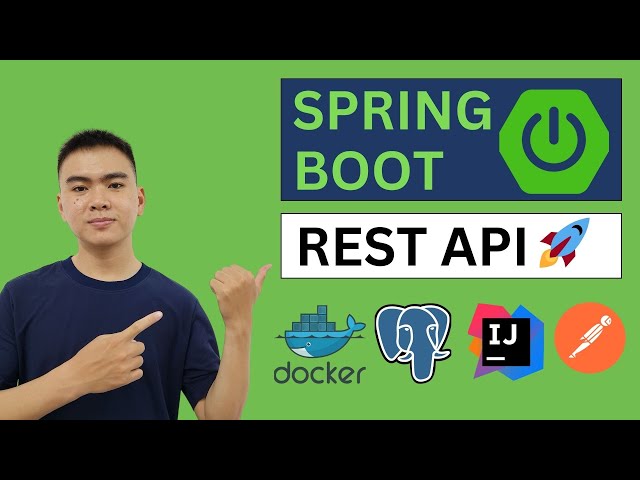 Spring Boot Tutorial [2024] | Building REST API with PostgreSQL running on Docker | [FULL COURSE]