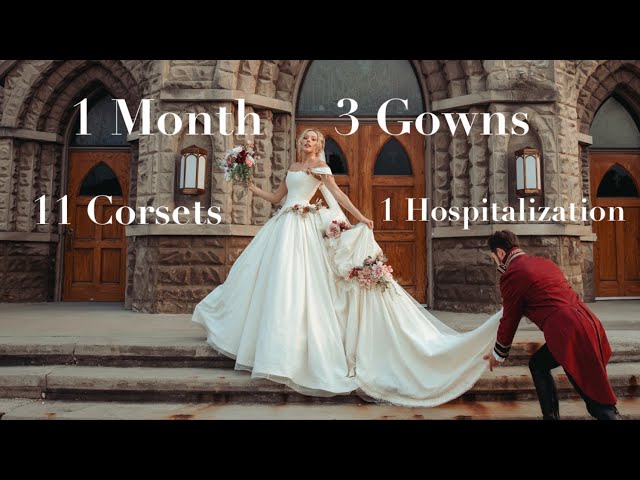 I Made my Wedding Dress in 3 Weeks & Nearly Died (the almost dying was unrelated though)
