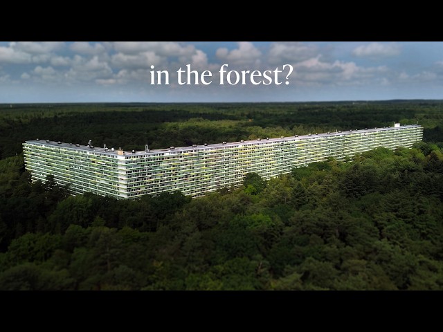 I visited the biggest apartment building in the Netherlands