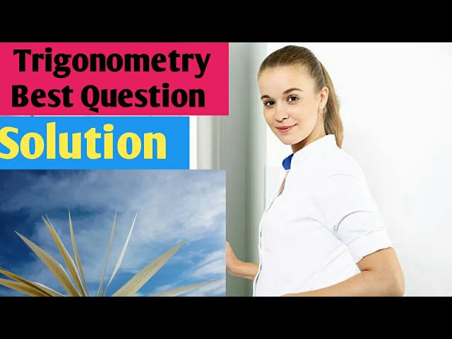 How to solve trigonometry  highschool trigonometric notes cbse class 10 notes trigonometry formula