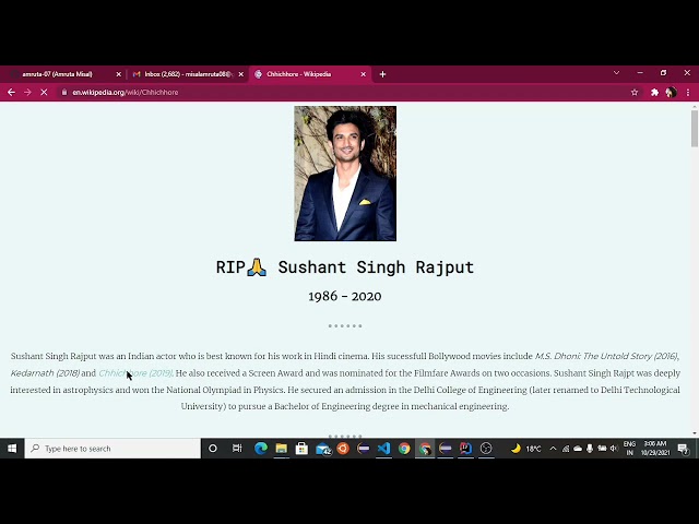 2) Project: Complete Responsive Tribute WebPage with Source Code | Web Development |