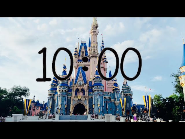 Ten Minute Walt Disney World Countdown Timer With Music