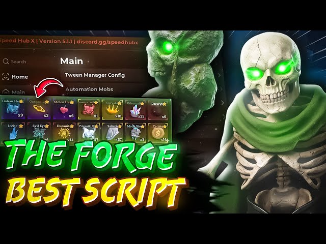 The Forge Script 2026 💀 Instant Forge, Auto Farm Ores & Auto Sell (NO KEY)