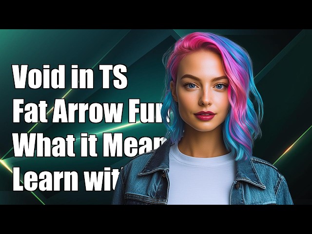 What's the meaning of "void = () = {}" after Fat arrow function in TypeScript?
