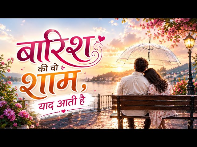 बारिश की वो शाम, याद आती है, |Bollywood song romantic beutiful song 