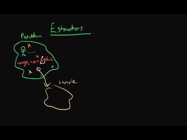 Estimators - the basics