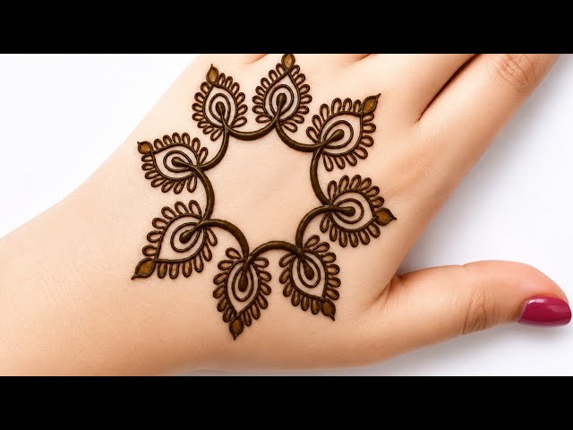 Very Simple Rakhi Special Mehndi Design||Rakhi Special Mehndi Design ||Very Simple Back Hand Mehndi 