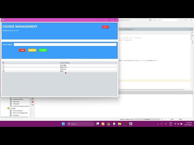 import, export, search, and filtering