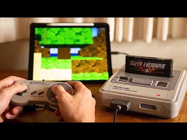 I put 3D Minecraft on the SNES!