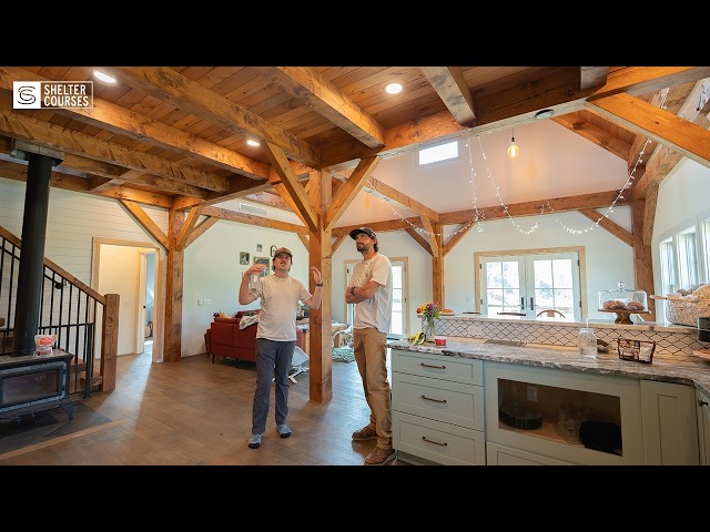 He Built His Family a Timber Frame Home by Hand | Urge to Build