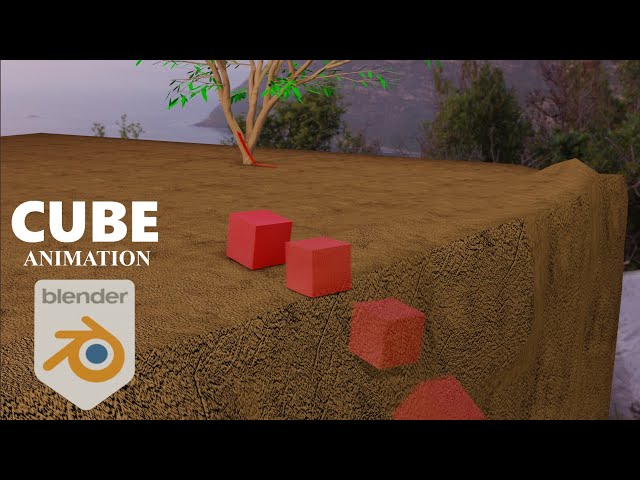 How to Make a Cube Animation in Blender | Beginner Tutorial