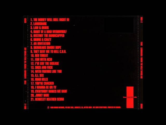 Fang - Landshark / Where The Wild Things Are - Full Album
