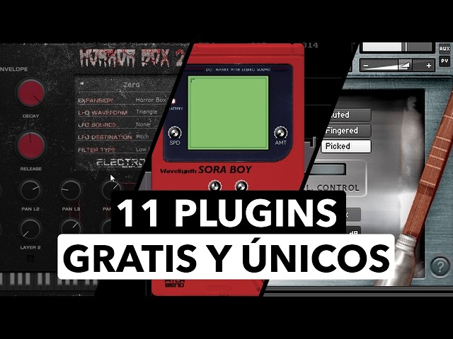 11 PLUGINS VSTi GRATIS POCO COMUNES | RARE FREE VSTI