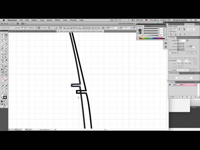 How to Walk Your Digital Patterns in Illustrator
