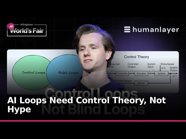 AI Loops Need Control Theory, Not Hype