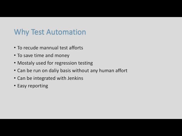 Robot Framework Automation basics - part 1