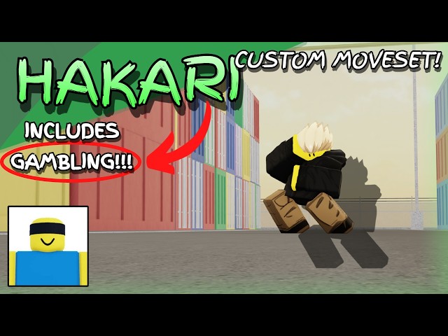 JJS Skill Builder Hakari Moveset Showcase