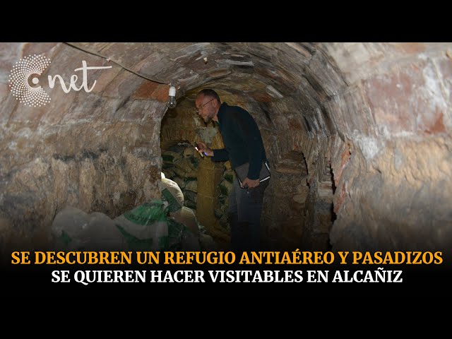 Descubierto un REFUGIO ANTIAÉREO en ALCAÑIZ