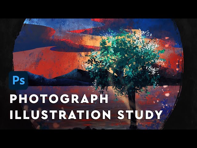 Photoshop Speed Illustration #3 | Photograph Study | Tapsiiee