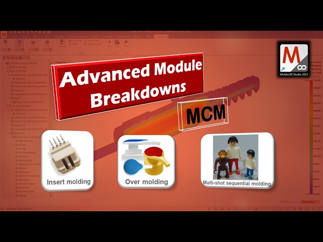MCM: Insert Molding | Over-molding | Two-shot Molding | Advanced Module Breakdowns | Studio 2026