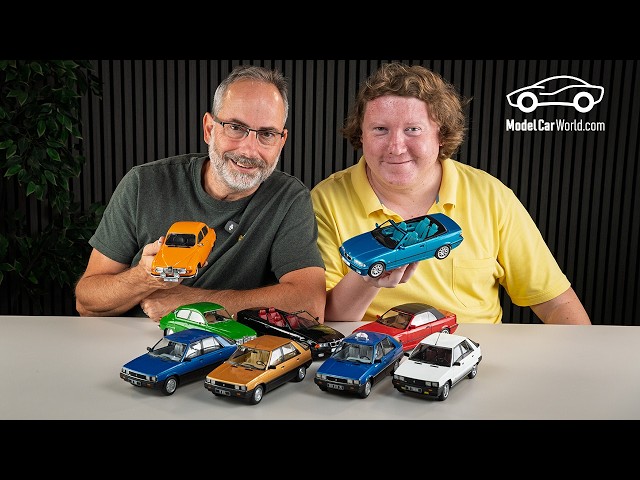 MCG bringt neue 1:18 Klassiker als Modellautos: Renault 11, BMW E36 & Saab 96!
