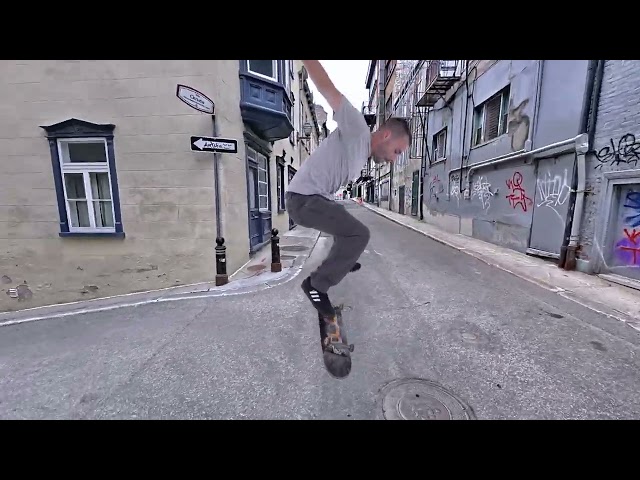 Skater in 4D | Dynamic 3D Gaussian Splats 4DGS | Quebec Scan with XGRIDS