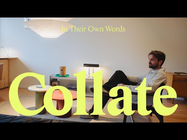 Furniture Designer in Copenhagen | Daniel Schofield | In Their Own Words