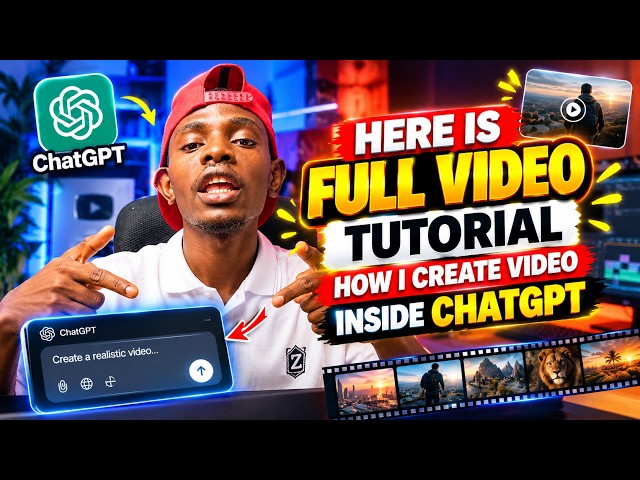 How To Create Full AI Videos With ChatGPT | Complete AI Video Tutorial