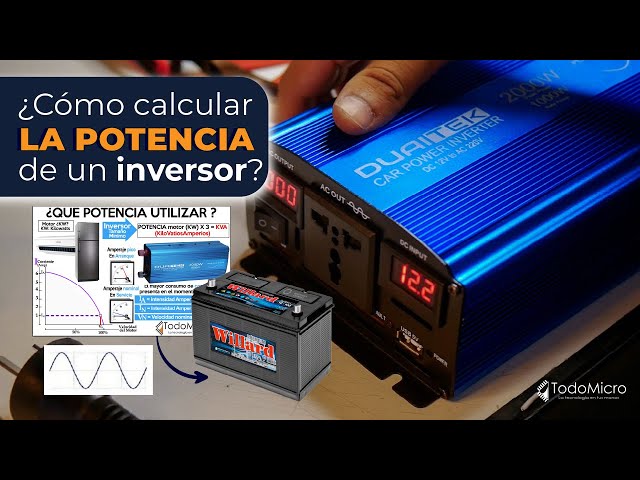 How to Calculate Your INVERTER's Battery and Power Requirements ⚡ Will it Work for My Fridge?