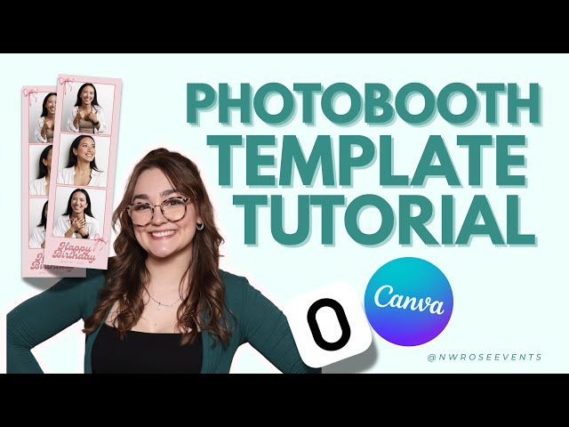 How I design photo booth templates (CANVA, FIESTA DESIGN STUDIO) 2025 | Boother Tools