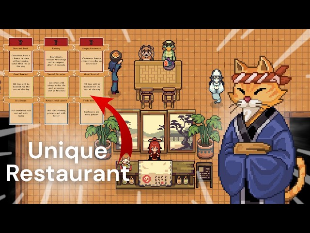 Making My Restaurant Fun And Unique | Devlog 3